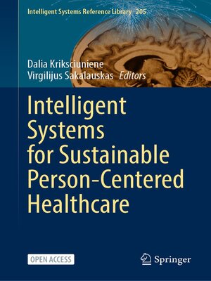 cover image of Intelligent Systems for Sustainable Person-Centered Healthcare